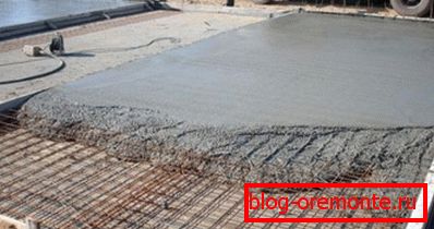 Ispuna punjenja s M350 betonom Ispuna punjenja s M350 betonom