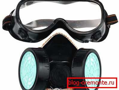 Sigurnosne naočale i respirator Sigurnosne naočale i respirator