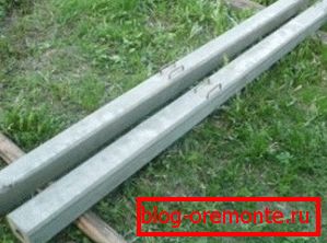 Postovi od betonske betonske ograde Postovi od betonske betonske ograde