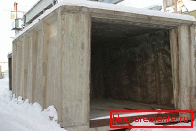 Garaža od armiranog betona može se prevoziti Garaža od armiranog betona može se prevoziti